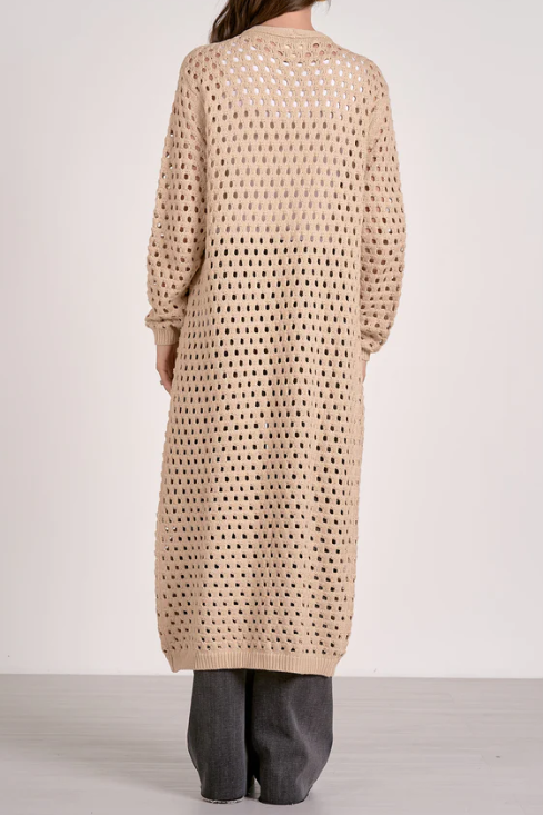 Elan Annie Long Cardigan