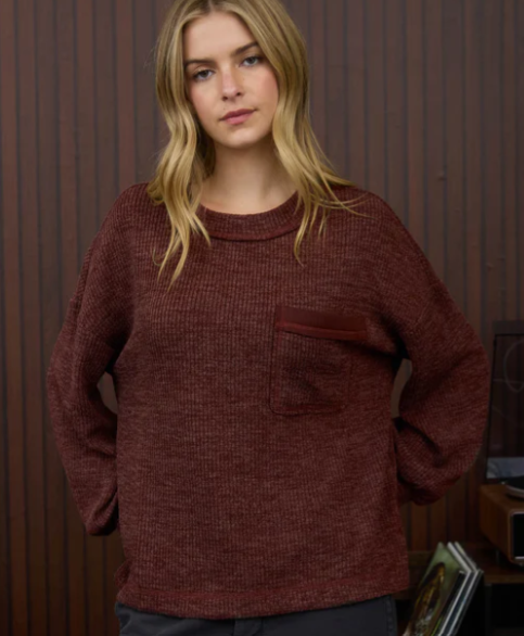 Blu Pepper Round Neck Crew