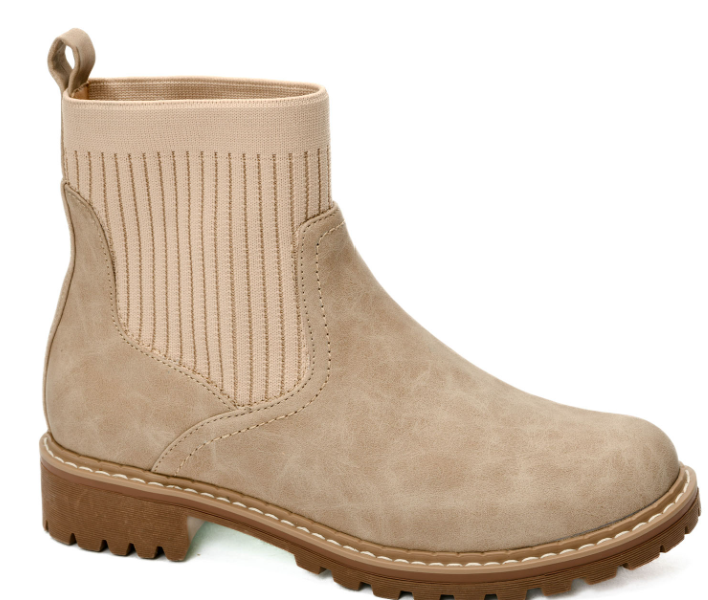 Corkys Cabin Fever Chunky Bootie in Camel main image 0