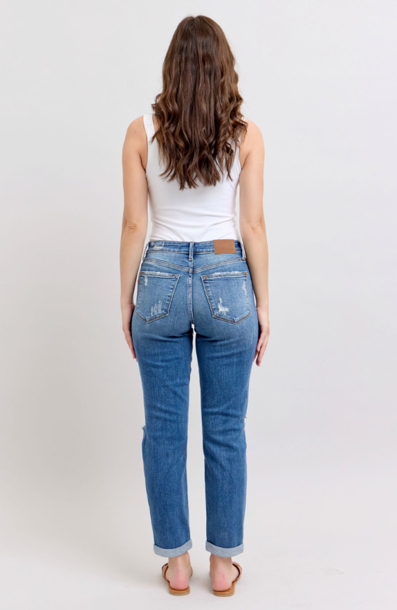 Judy Blue Distressed Boyfriend