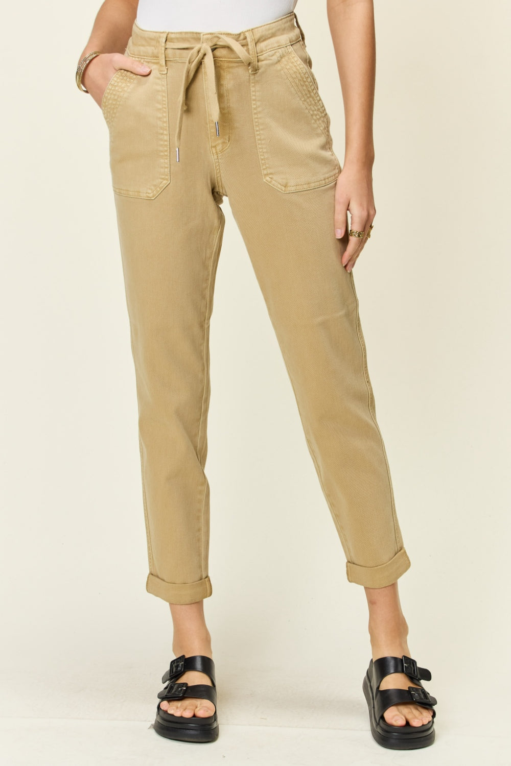 Judy Blue Khaki Joggers