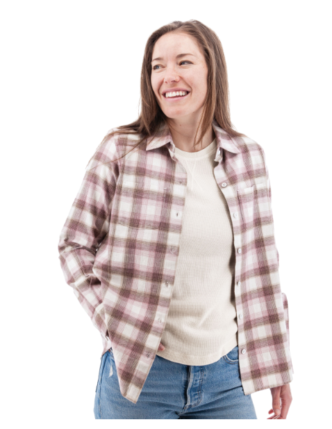 Aventura Salina Plaid Rose