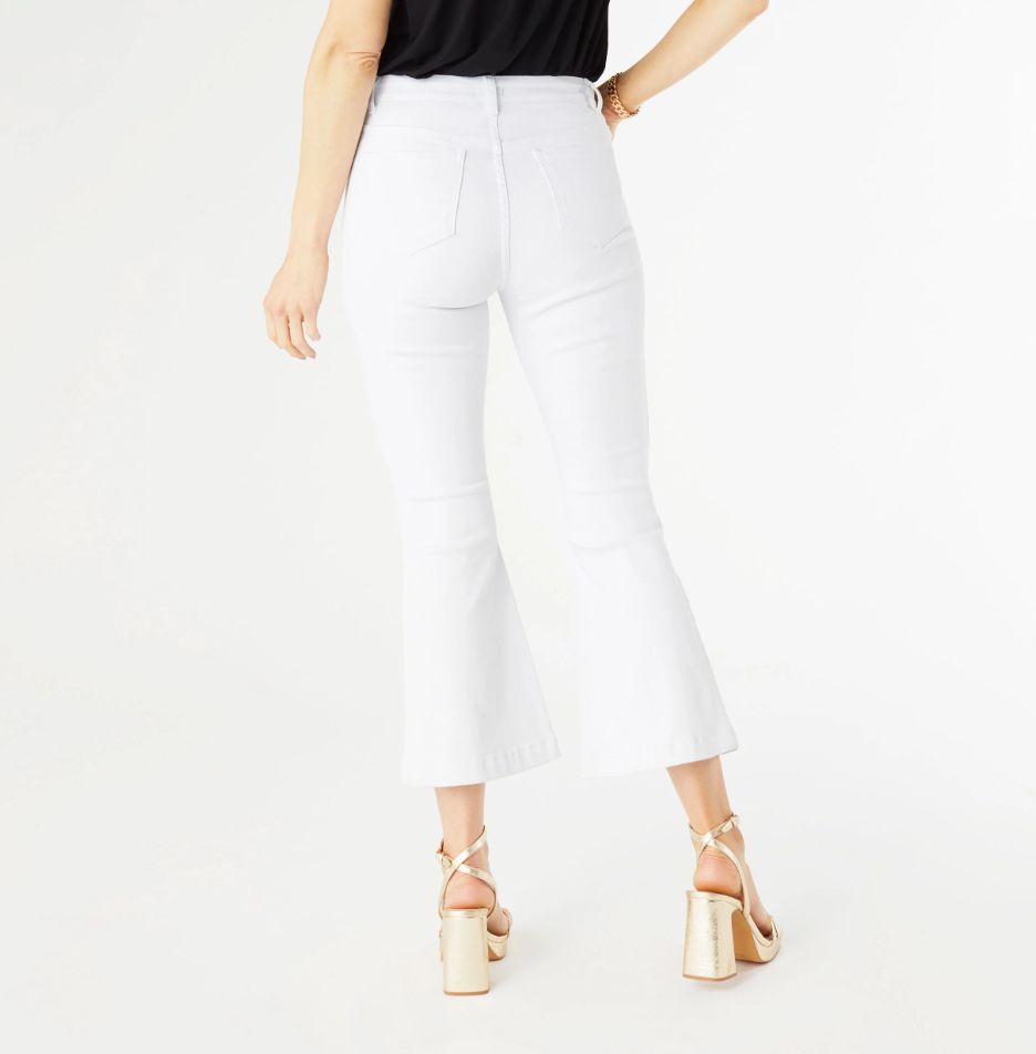Coco Carmen Becket White Capri