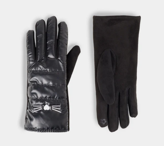 Coco Carmen Cat Face Puffer Gloves