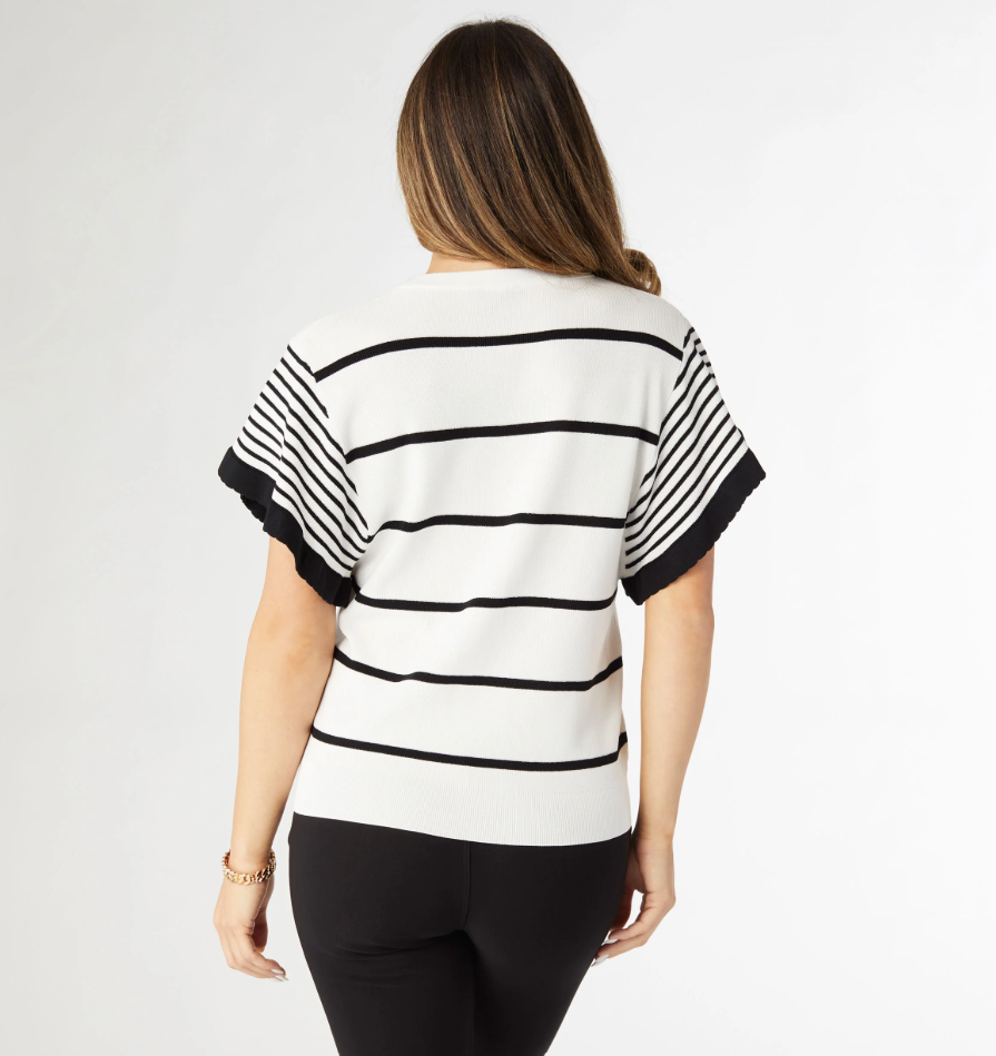 Coco Carmen Claudia Striped Top