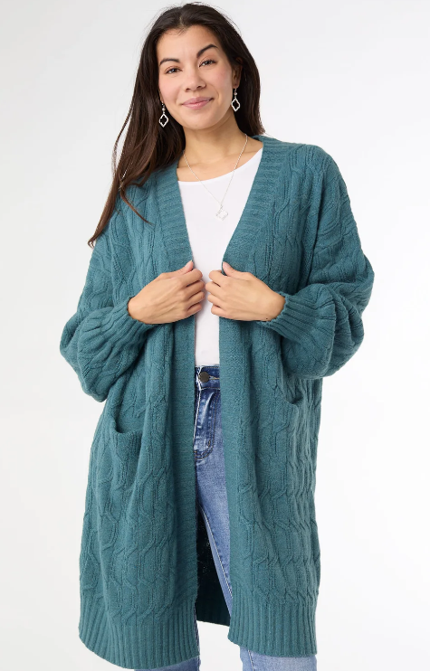 Coco Carmen Cable Knit Cardigan