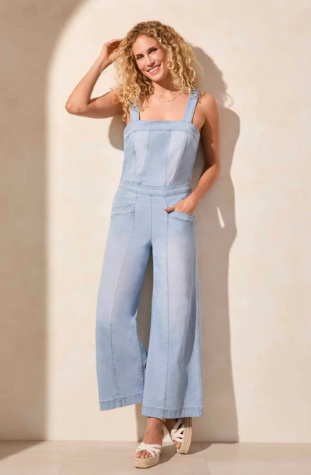 Tribal Denim Jumpsuit