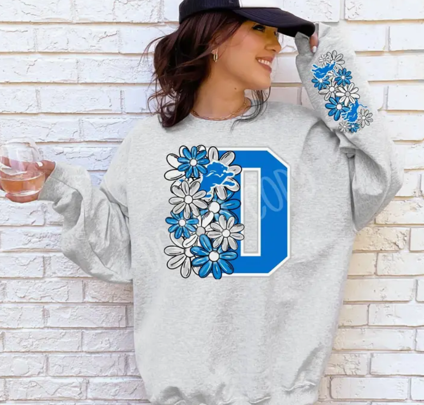 Detroit Flower Sweatshirt