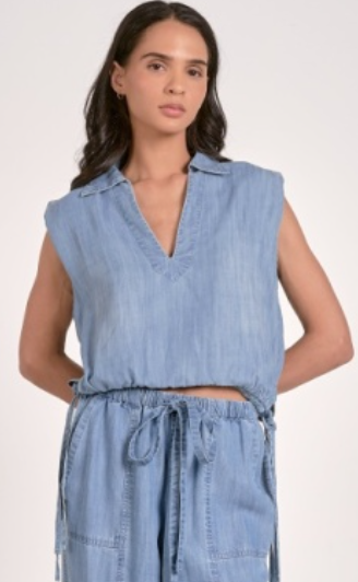Elan Denim Tank
