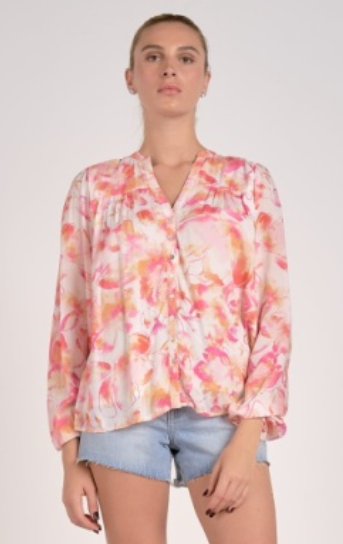 Elan Button Down Top