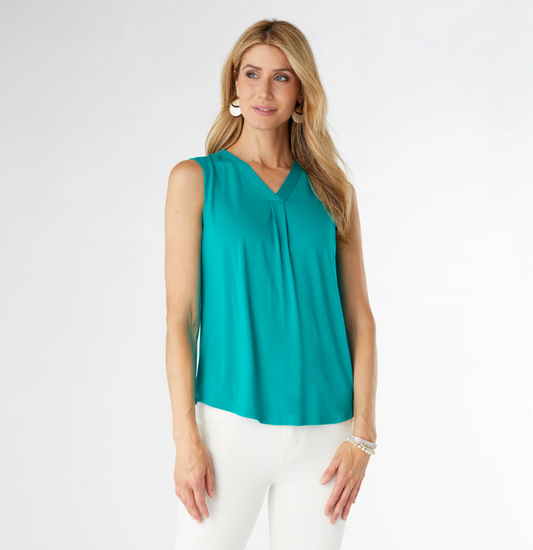 Coco Carmen Erin Pleat Back Tank