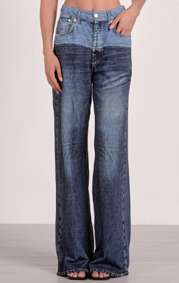 Elan Jade Two Tone Pants