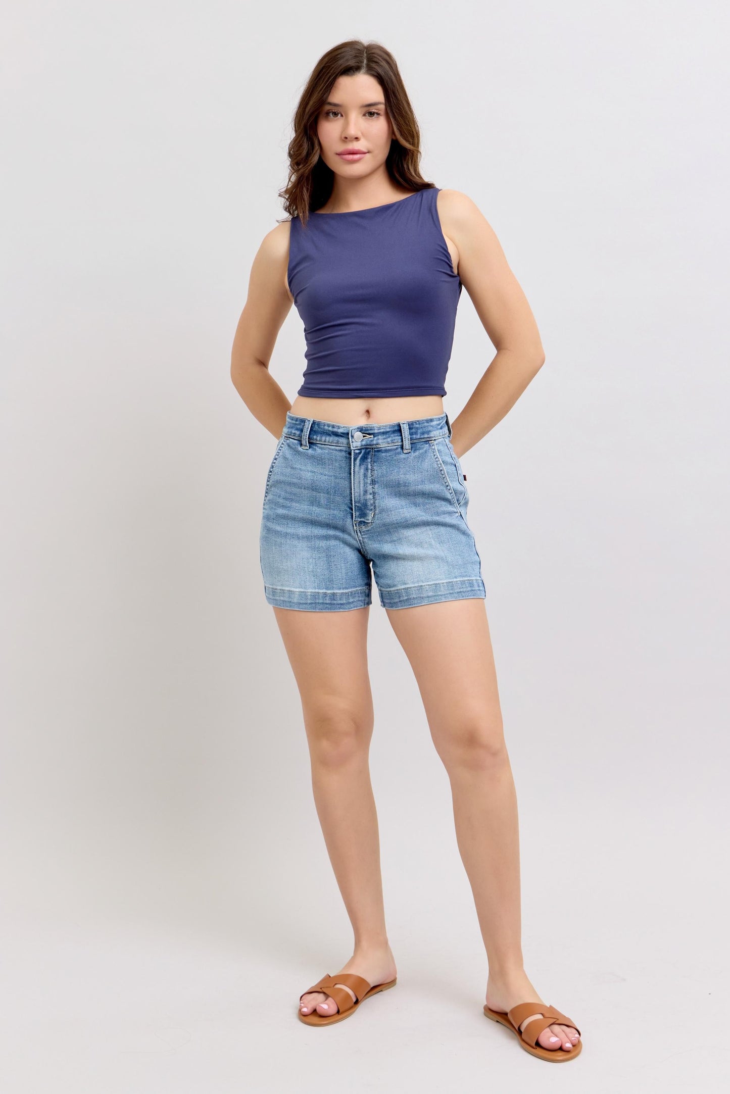 Judy Blue Trouser Shorts