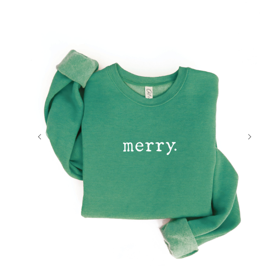 Merry Crewneck Sweatshirt