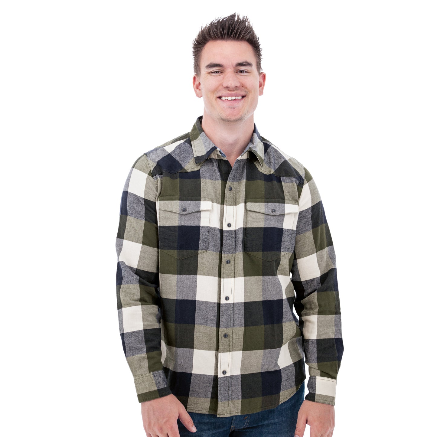 Old Ranch Ranger Snap Flannel