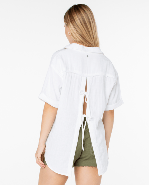 Roxy Maile Tie Gauze Shirt