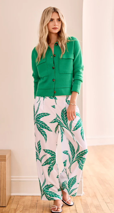 Tribal Double Knit Cardigan