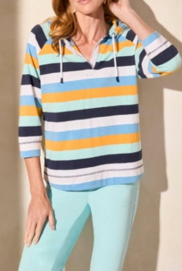 Tribal 3/4 Sleeve Hoodie