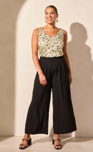 Tribal Wide Leg Pants