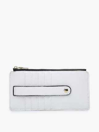 Saige Slim Card Holder Women's Wallet | WL1889 : Pearl