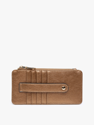 Saige Slim Card Holder Women's Wallet | WL1889 : Pearl