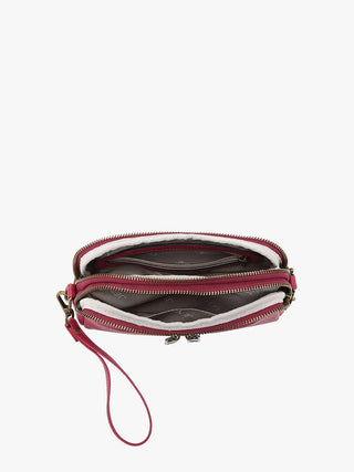 Sunny Dual Compartment Crossbody w/ Wristlet | M2887: Black