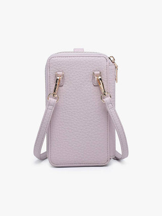 Isla Wallet Crossbody w/ Card Holders & Snap Closure Black