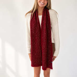 Estelle Two Tone Scarf: Blue