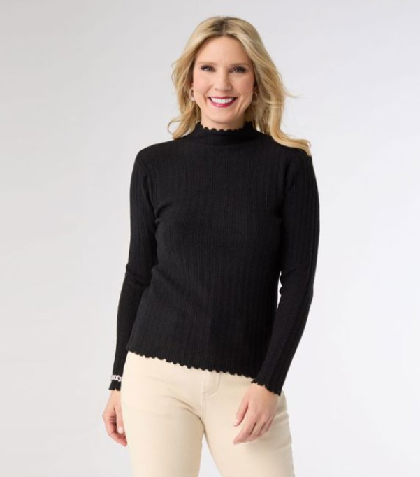 Coco Carmen Avalee Funnel Neck Sweater