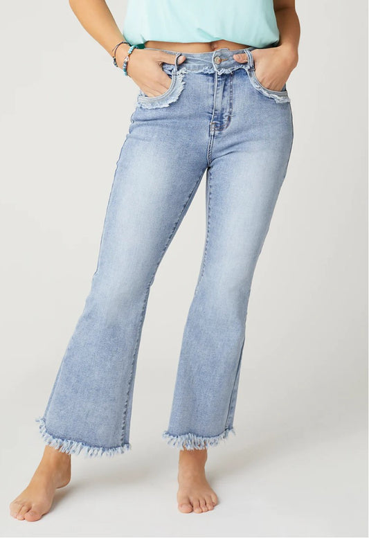 Coco + Carmen Everstretch Ankle Jeans