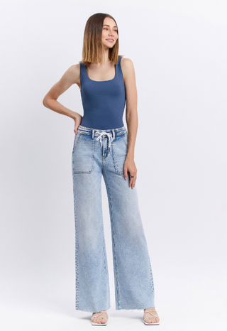 Flying Monkey Drawstring Jeans