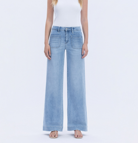 Flying Monkey Wide Leg Trouser Jeans