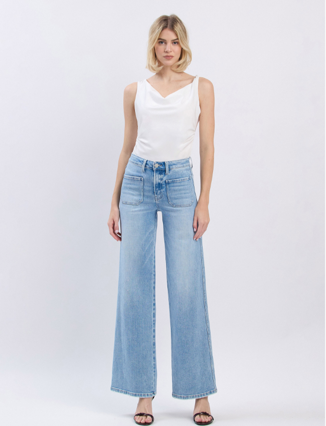 Flying Monkey Patch Pocket Jeans