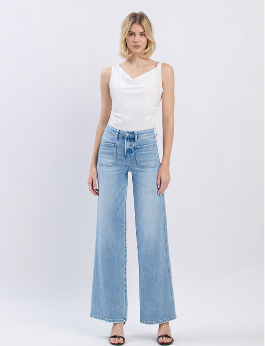 Flying Monkey Patch Pocket Jeans