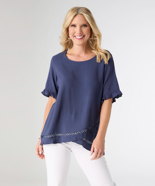 Coco Carmen Lalya Ruffle Top
