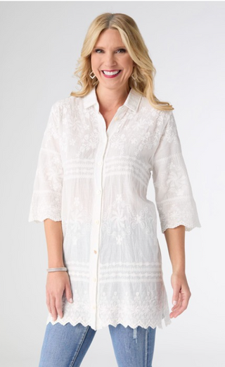 Coco Carmen Ronda Crochet Tunic