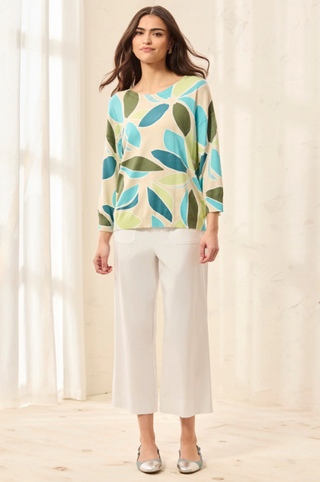 Tribal Sweater Aqua Sky