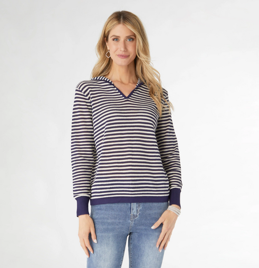 Coco Carmen Aruni Striped Top