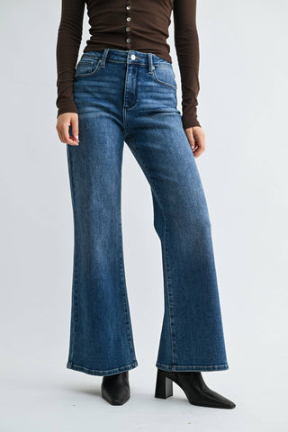 Just Black Denim Classic Wide Leg Flare