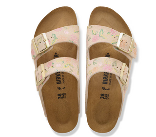 Birkenstock Arizona Sandcastle Flower Print