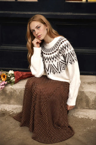 Blu Pepper Fair Isle Sweater