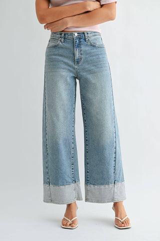Just Black Denim Slim Wide Leg
