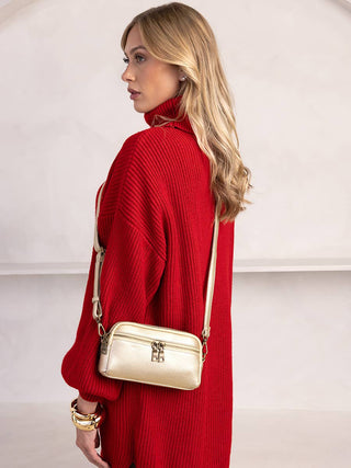 Sunny Dual Compartment Crossbody w/ Wristlet | M2887: Black