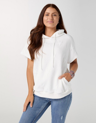 Coco Carmen Arianna Short Sleeve Hoodie