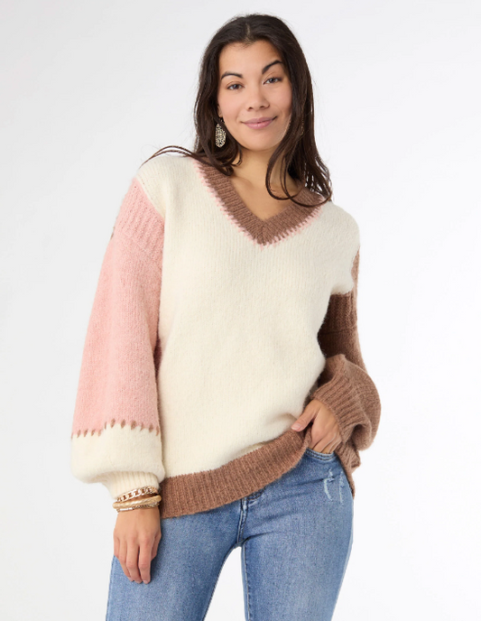 Coco Carmen V Neck Sweater