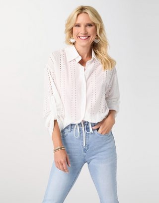 Coco Carmen Rachel Eyelet Jacket