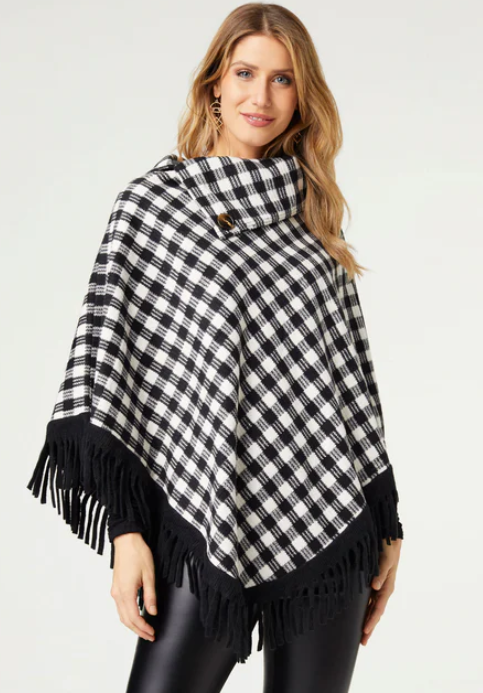 Coco Carmen Sherpa Lined Poncho