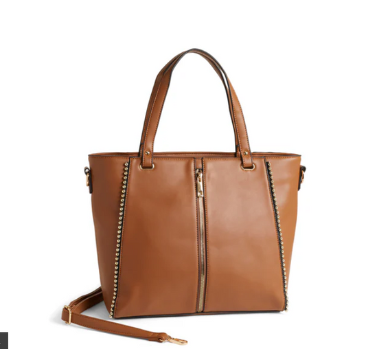 Coco Carmen Studded Tote + Crossbody