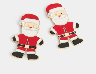 Coco Carmen Santa Earrings
