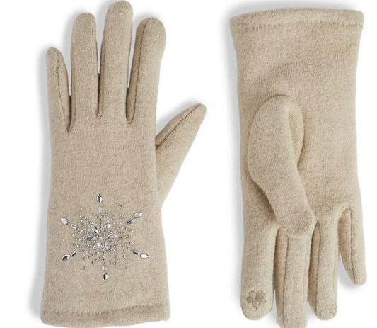 Christmas Snowflake Gloves